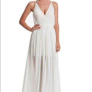 Chiffon Illusion Gown
